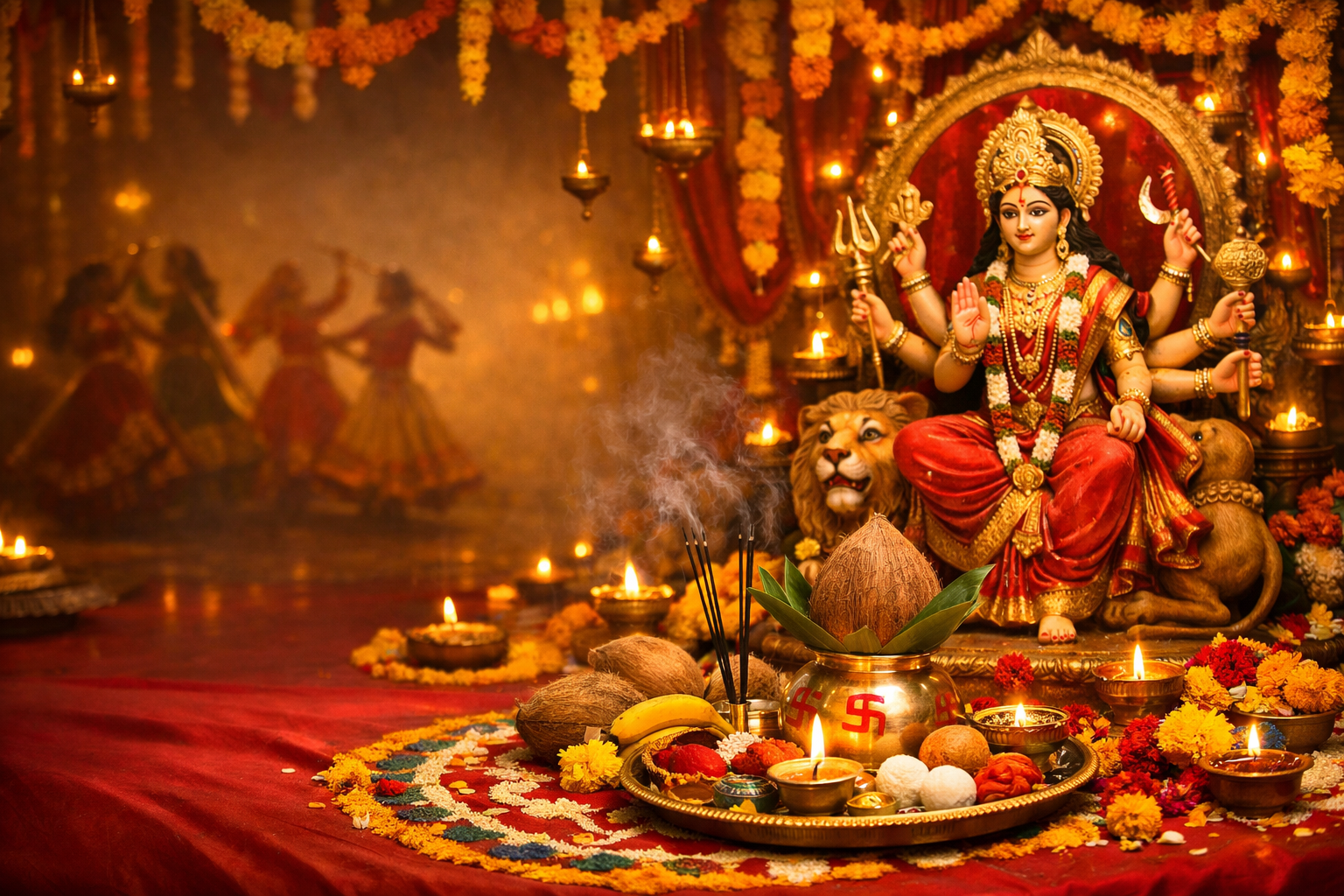 Navratri Pooja — book pandit in Delhi