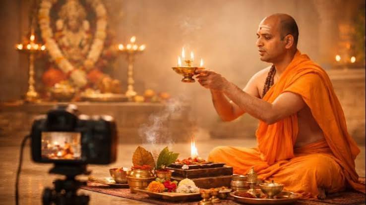 Virtual Pandit Consultation — Vedic pooja ceremony at home